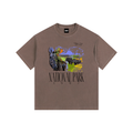 Zebra 1992 Vintage Washed Oversized Cotton T-Shirt