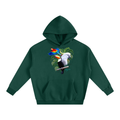 Birds of Paradise Oversize Fleeced Hoodie