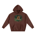 Big Cat Oversize Fleeced Hoodie