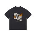 Monarch Vintage Washed Oversized Cotton T-Shirt