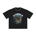 Protect Our Oceans Boxy Ribbed T-Shirt