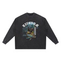 Protect Our Oceans Mineral Wash Waffle Long Sleeve