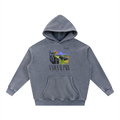 Zebra 1992 Snow Wash Fleece Oversize Hoodie
