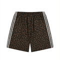 Stay Wild Leopard Drawstring Shorts