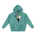 Birds of Paradise Oversize Fleeced Hoodie