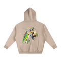 Birds of Paradise Oversize Fleeced Hoodie