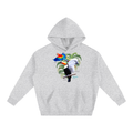 Birds of Paradise Oversize Fleeced Hoodie