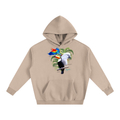 Birds of Paradise Oversize Fleeced Hoodie