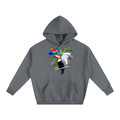 Birds of Paradise Oversize Fleeced Hoodie