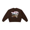 Manifest Destiny Boxy Fleece Crewneck Sweatshirt