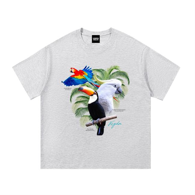 Birds of Paradise Essential Cotton T-Shirt