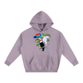 Birds of Paradise Oversize Fleeced Hoodie