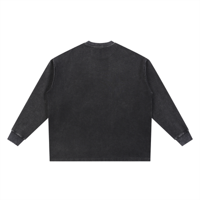 Protect Our Oceans Mineral Wash Waffle Long Sleeve