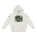 Big Cat Oversize Fleeced Hoodie
