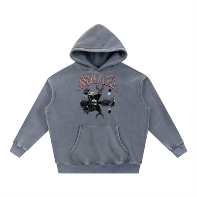 Reflection Snow Wash Fleece Oversize Hoodie