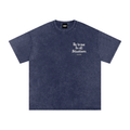 Panther Snow Washed Oversized Cotton T-Shirt
