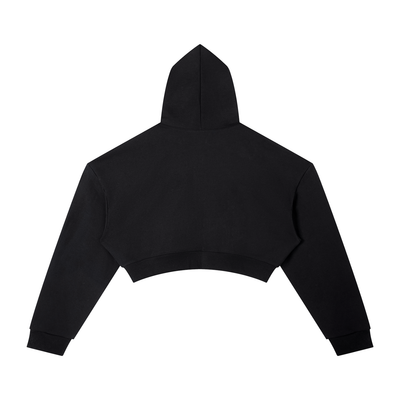 Born Wild Women's Essential Cropped Hoodie