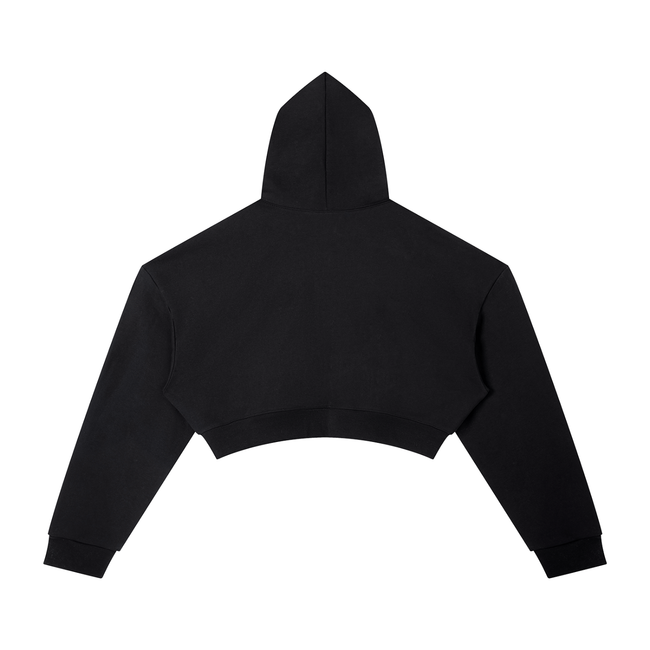 Born Wild Women's Essential Cropped Hoodie