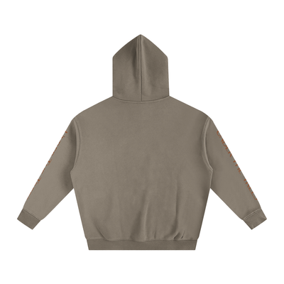 Big Cat Oversize Fleeced Hoodie