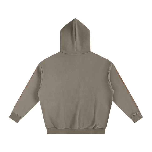 Big Cat Oversize Fleeced Hoodie