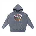 Manifest Destiny Snow Wash Fleece Oversize Hoodie