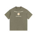 Monarch Vintage Washed Oversized Cotton T-Shirt