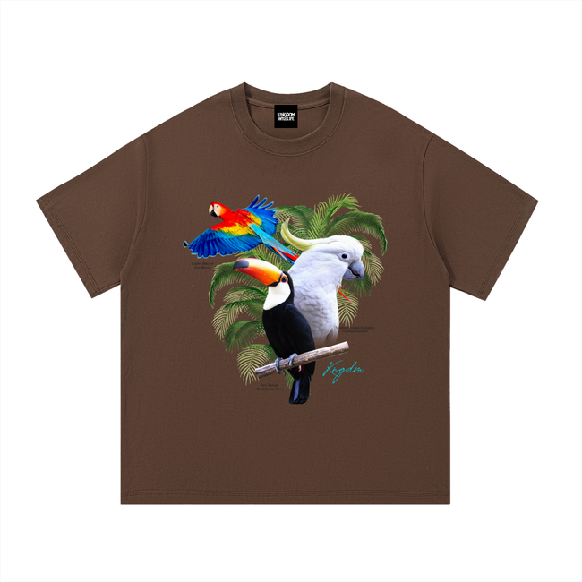 Birds of Paradise Essential Cotton T-Shirt