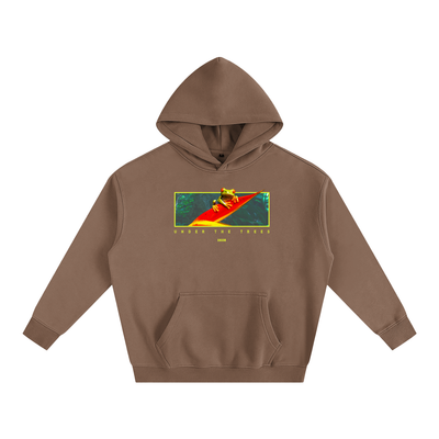 Tree Frog Oversize Fleeced Hoodie