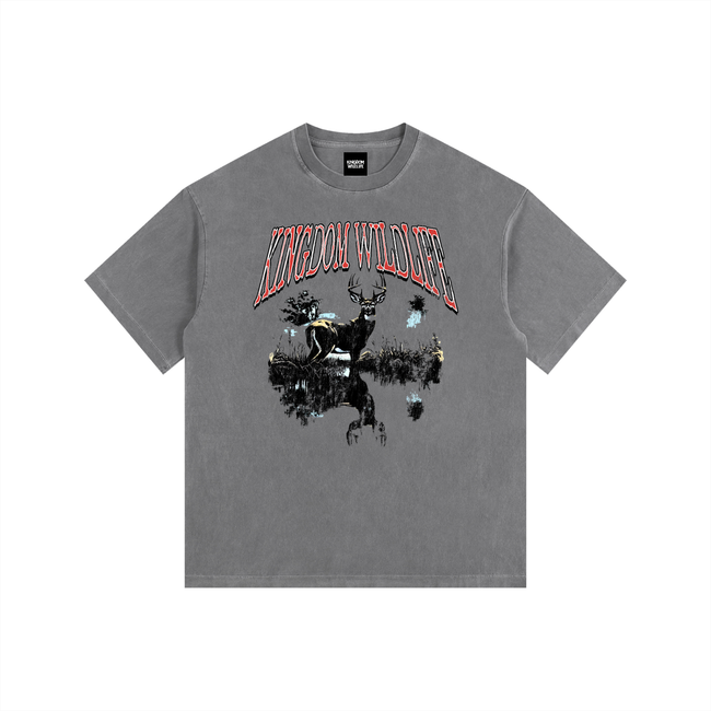 Reflection Vintage Washed Oversized Cotton T-Shirt