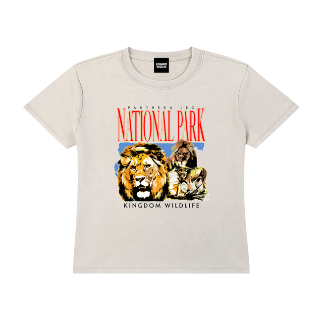 Kingdom National Park Women's Vintage Wash Drop Shoulder T-shirt