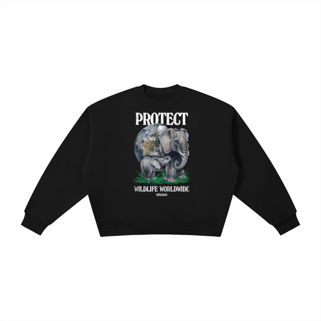 PWW Boxy Fleece Crewneck Sweatshirt
