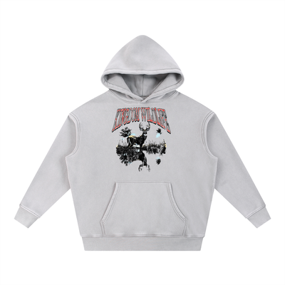 Reflection Snow Wash Fleece Oversize Hoodie