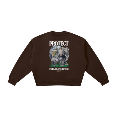 PWW Boxy Fleece Crewneck Sweatshirt