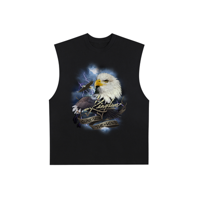 Gone With The Wind Raw Edge Cotton Tank Top