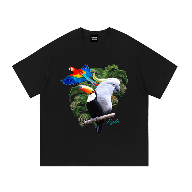 Birds of Paradise Essential Cotton T-Shirt