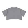 Tree Frog Women's Snow Washed Raw Edge Crop Top