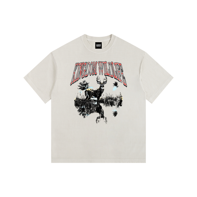 Reflection Vintage Washed Oversized Cotton T-Shirt