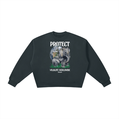 PWW Boxy Fleece Crewneck Sweatshirt