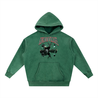 Reflection Snow Wash Fleece Oversize Hoodie