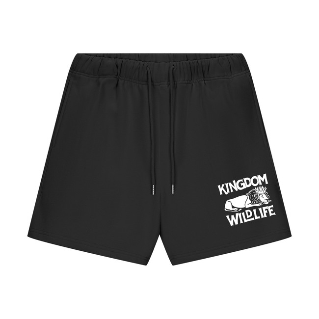 Kingdom Wildlife Unisex Heavyweight Fleece Loose Fit Shorts