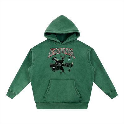 Reflection Snow Wash Fleece Oversize Hoodie