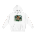 Big Cat Oversize Fleeced Hoodie