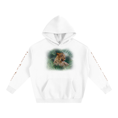 Big Cat Oversize Fleeced Hoodie