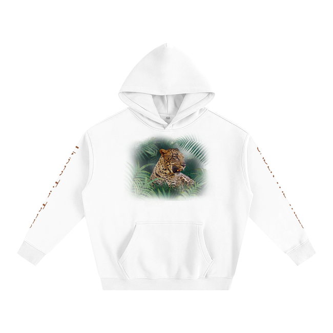 Big Cat Oversize Fleeced Hoodie
