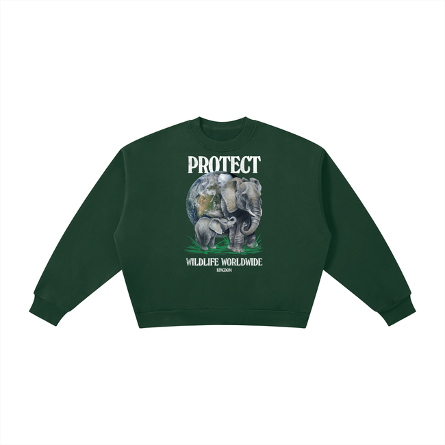 PWW Boxy Fleece Crewneck Sweatshirt
