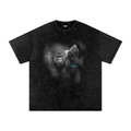 Gorilla Snow Washed Oversized Cotton T-Shirt