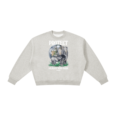 PWW Boxy Fleece Crewneck Sweatshirt