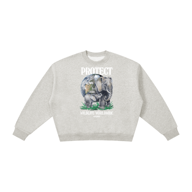PWW Boxy Fleece Crewneck Sweatshirt