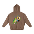 Birds of Paradise Oversize Fleeced Hoodie
