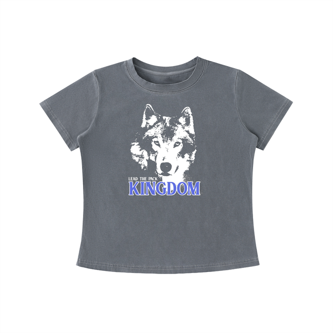 Lead the Pack Women's Vintage Wash Slim Fit T-shirt